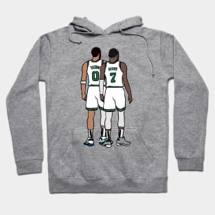 Jayson Tatum and Jaylen Brown Back-To Hoodie